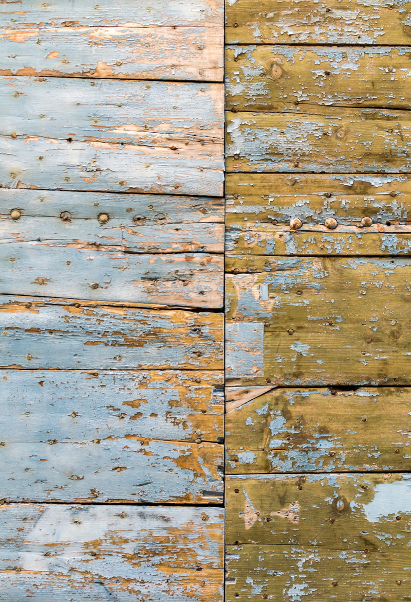 architecture, brittle, cracked, dirty, texture, door, in a row, no people, full frame, blue, built structure, structure, wall - building feature, brown