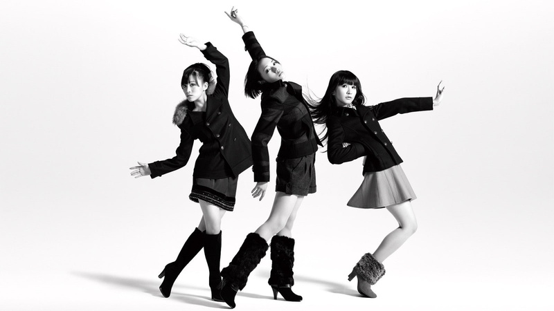 Perfume, J pop, Perfume (Band), Asian, monochrome, women, 720P