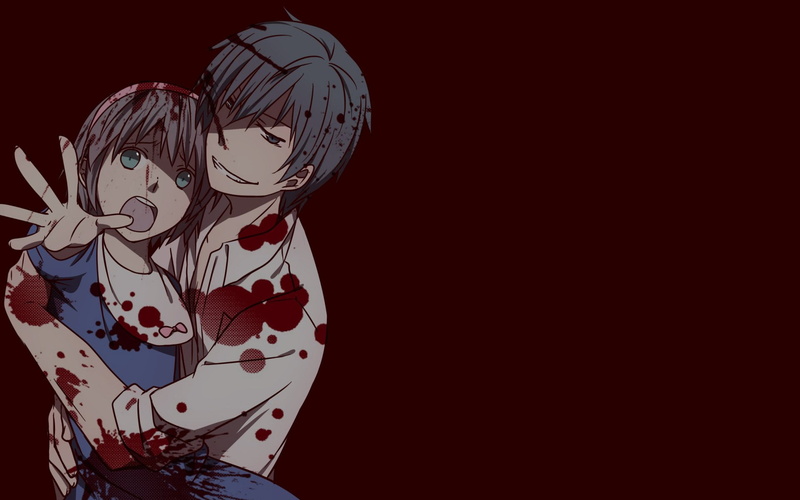 floral pattern, mask, red, Corpse Party, pattern, Dark, copy space, Blood, representation, indoors, cut out, pregnant, one person, studio shot, Anime, 1080P
