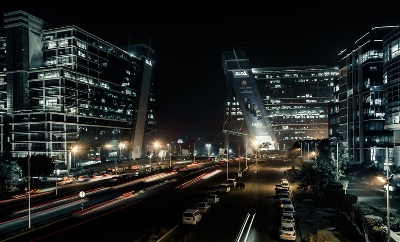 night, nature, journey, city life, work, city street, speed, architecture, office building exterior, long exposure, outdoors, light trail, street light