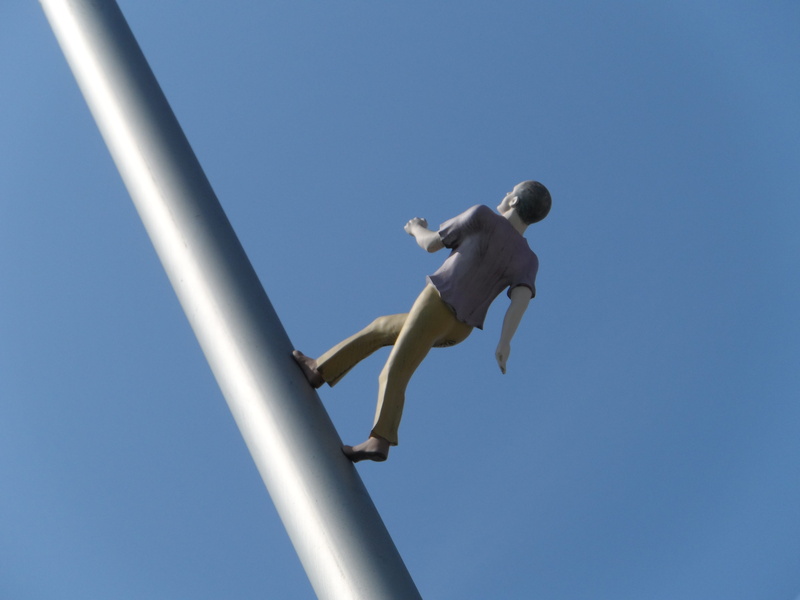 help, business person, Man, travel, us, people, low angle view, businessman, risk, sunny, station forecourt, ease, suit, sculpture, business, Heaven Help Us