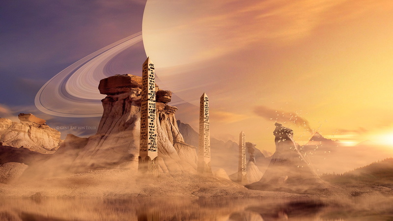 1080P, Fantasy, Landscape, Obelisk