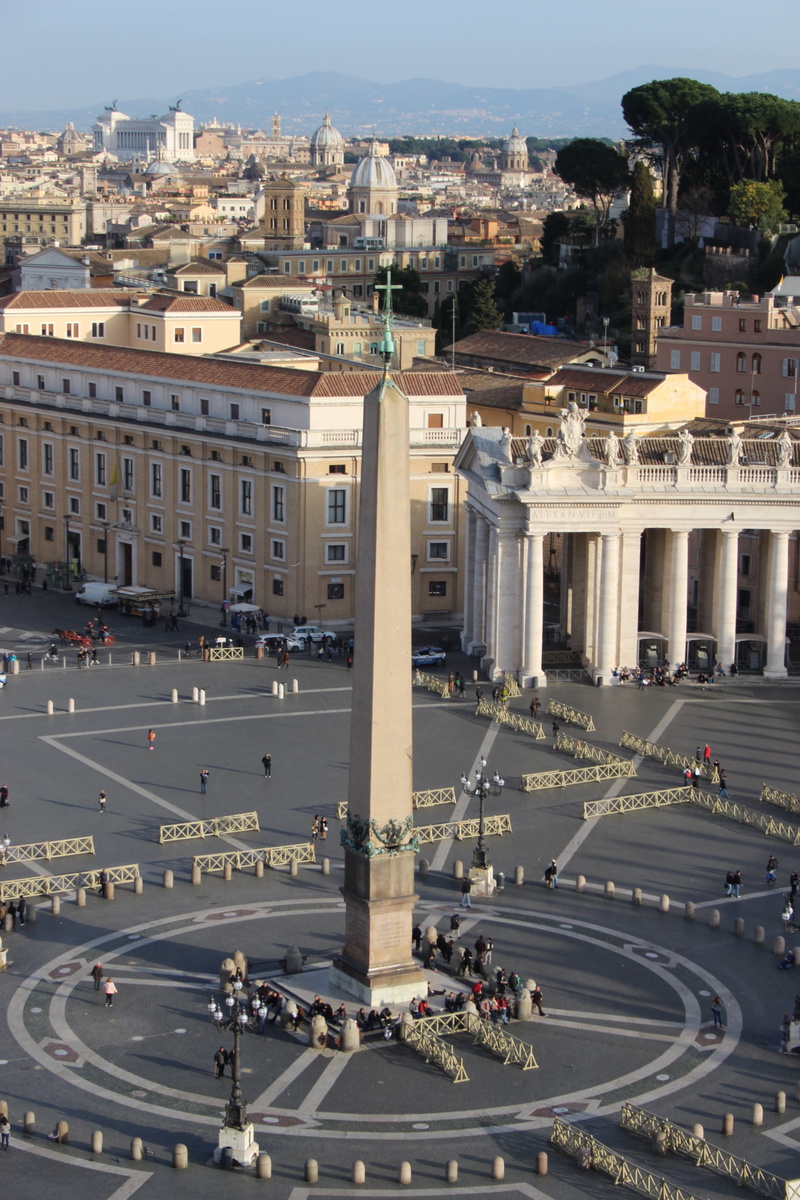 travel, urban Scene, transportation, 5K, built structure, architectural column, architecture, st peters square, street, rome, memorial, city, outdoors