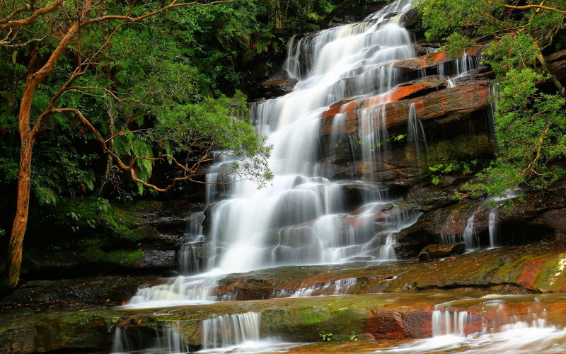 new, background, falls, water, hd, australia, desktop, somersby, 4K, wales, national, brisbane, park, south
