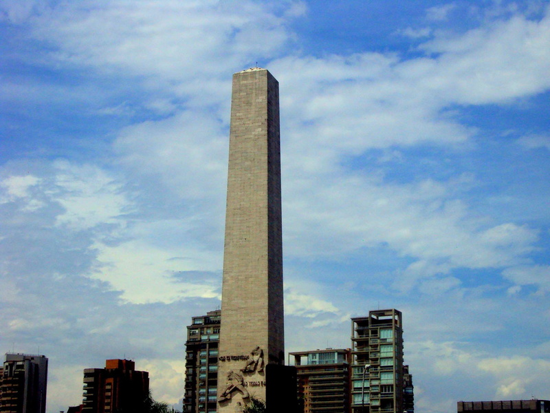 clouds, 1080P, tall - high, no people, financial district, outdoors, building exterior, office building exterior, urbana, brasil, city, smoke stack, architecture