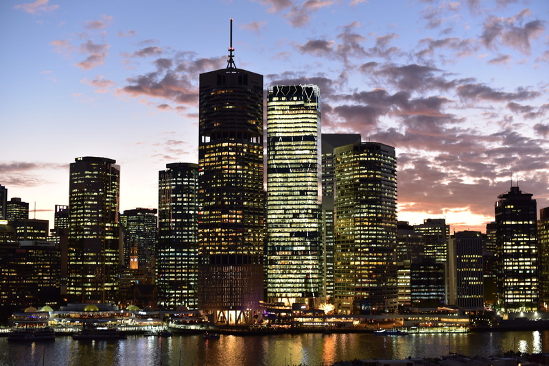 downtown, nature, office building exterior, building exterior, outdoors, urban skyline, golden, landscape, city skyline, waterfront, buildings, skyscrapers