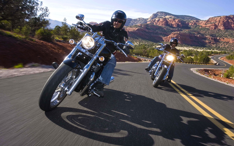 crash helmet, real people, standard, motion, road trip, nature, motorcycle, black, riding, mountain, Harley-Davidson, motorcycles, 1080P, sports helmet
