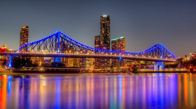 Story Bridge, Bridges, Brisbane, 1080P, Bridge