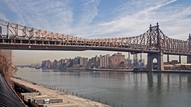york, williamsburg, 1080P, williamsburg bridge, nature and landscapes, new, bridge, suspension