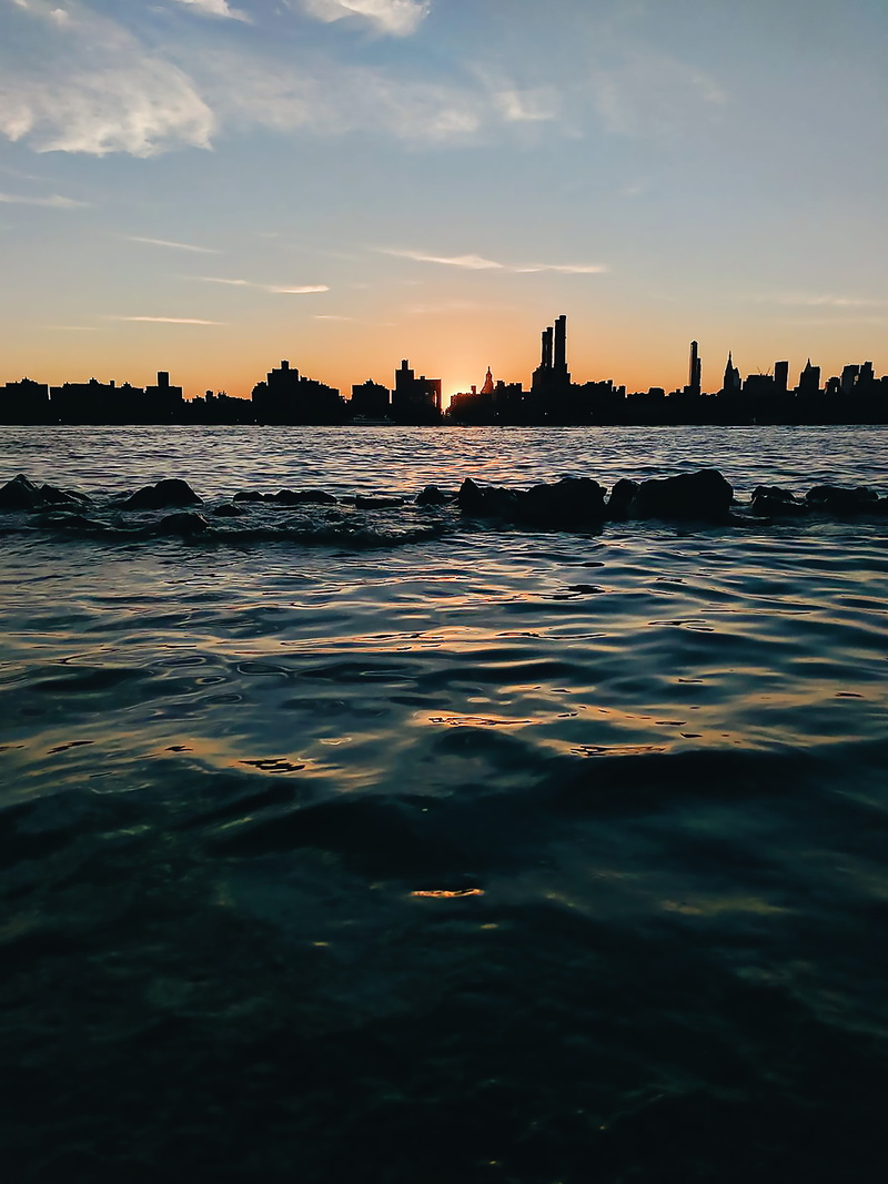 united states, google pixel, outdoors, sea, architecture, williamsburg, nature, sunset, sky, east river, waterfront, teampixel, travel, no people, brooklyn