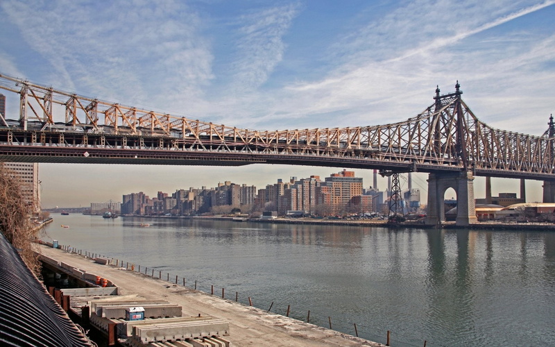 Clouds, bridges, cityscapes, brooklyn, art, industrial, 1080P, manhattan, architecture, williamsburg, city, bridge, rivers, eas, hd, new, york