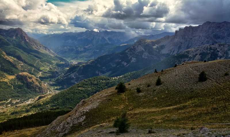 ciel, 5K, mountain Peak, Just before the rain, clouds, Nikon  D7100, european Alps, trees, wolken, Briançon, nuages, scenics, europe, valley, mountains