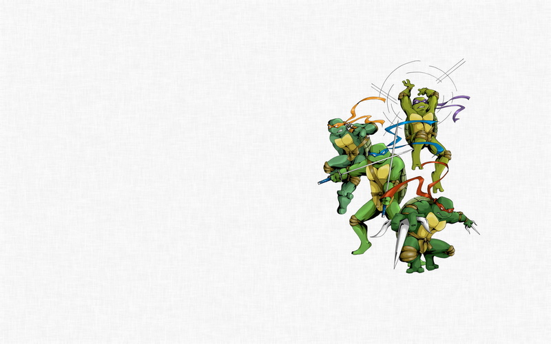 vulnerability, no people, illustration, growth, freshness, Teenage Mutant Ninja Turtles, art, plant stem, leaf, minimalism, copy space, tmnt, flower, white background