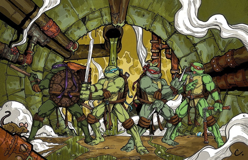 Donatello (TMNT), Michelangelo (TMNT), 720P, TMNT, Raphael (TMNT), Comics, Leonardo (TMNT), Teenage Mutant Ninja Turtles