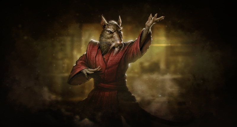Teenage Mutant Ninja Turtles, Splinter (TMNT), 2K