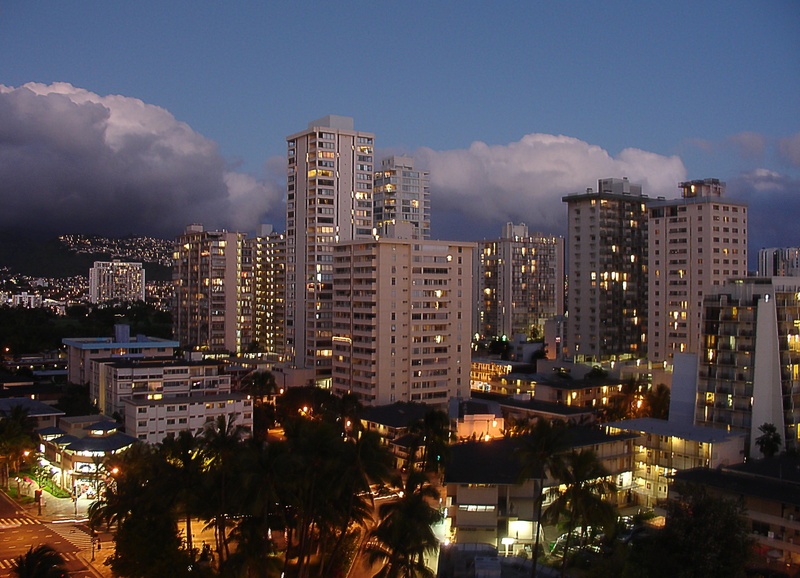 apartment, built structure, cloud - sky, cityscape, photography, no people, urban skyline, dusk, illuminated, surfer, beach, travel destinations, high
