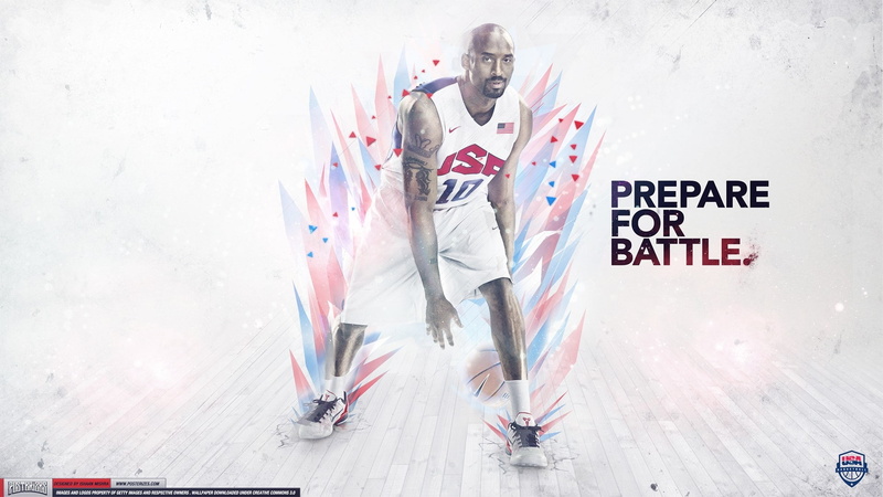 kobe, usa, basketball, sports, kobe bryant, team, team usa, white background, hd, bryant, background, 1080P, art, white