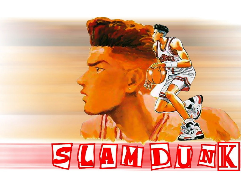 serial, kid, slam Dunk, anime, cartoon, basket, 480P