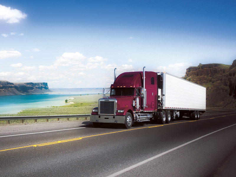 classic, 1991, semi, freightliner, 1080P, tractor