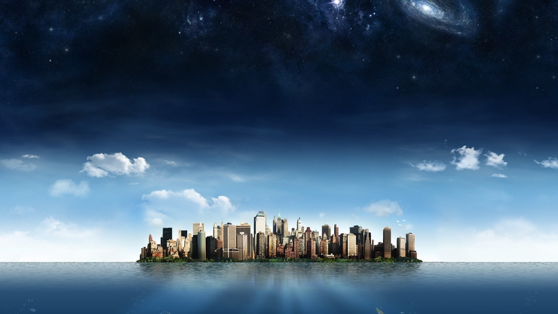 york, hd, water, new, new york, island, manhattan, ny, 1080P, cityscape