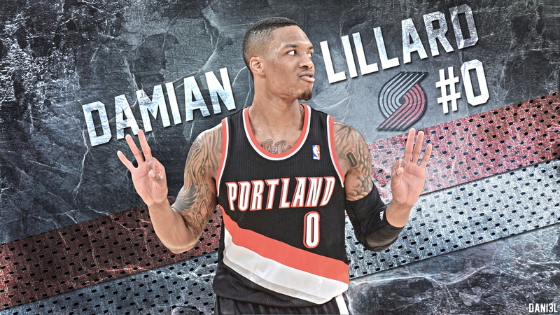 Portland, Portland Trail Blazers, Basketball, Trail Blazers, nba, Damian Lillard, 1080P