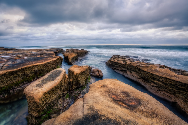 Clouds, skies, canon 5d mark iii, cliff, cloudy, body, 5K, aerial view, aerial, body of water, La Jolla, hdr, Obstruction, nature, sea, Coastal, near