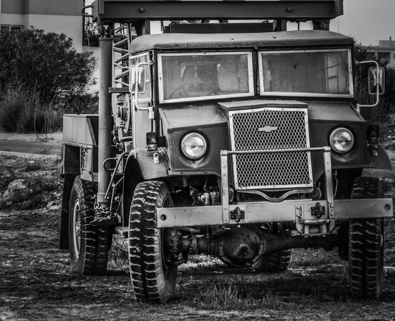 antique, vintage, plant, retro styled, agricultural equipment, abandoned, Vehicle, Old, 2K, agricultural machinery, obsolete, Car, truck, outdoors, metal