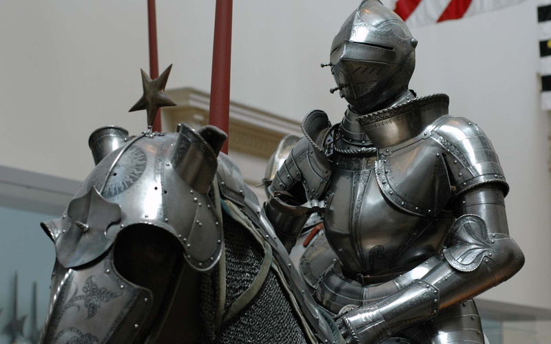 plate, history, rider, armor, military, close-up, knight - person, metal, art and craft, Museum, and, photos sample, gray, shown, no people