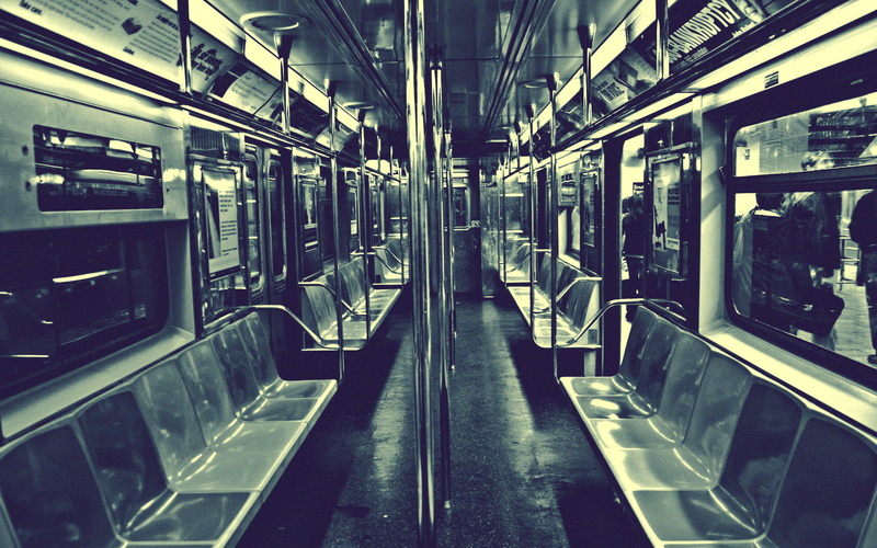 gray, vehicle interior, Metro, train, commuter train, The car, glass - material, empty, absence, travel, interior, Railings, public transportation, subway train