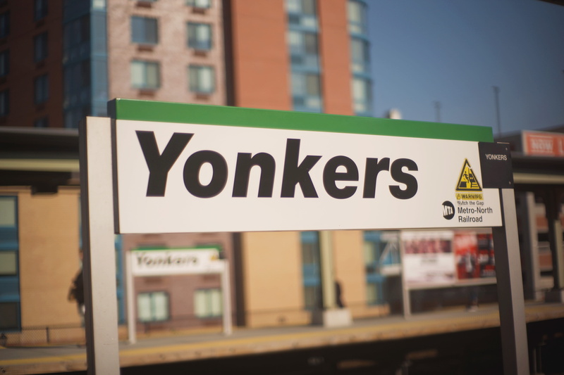 information, built structure, close-up, capital letter, day, focus on foreground, no people, yonkers, sign, building, non-western script, 5K, script, railway