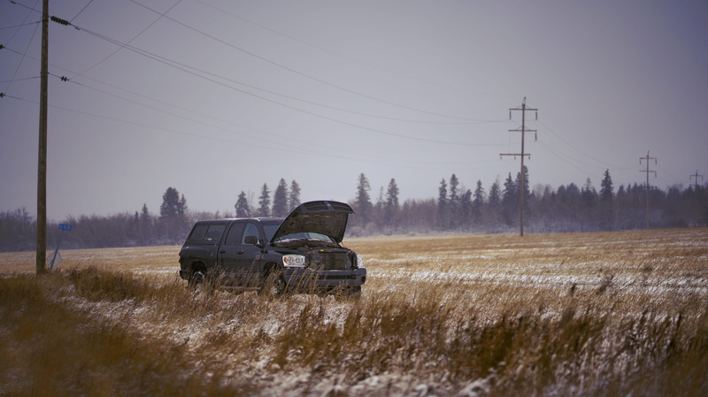 tranportation, engine, dodge, environment, power supply, field, mode of transportation, winter, motor vehicle, problems, transport, plant, powerlines, electricity pylon