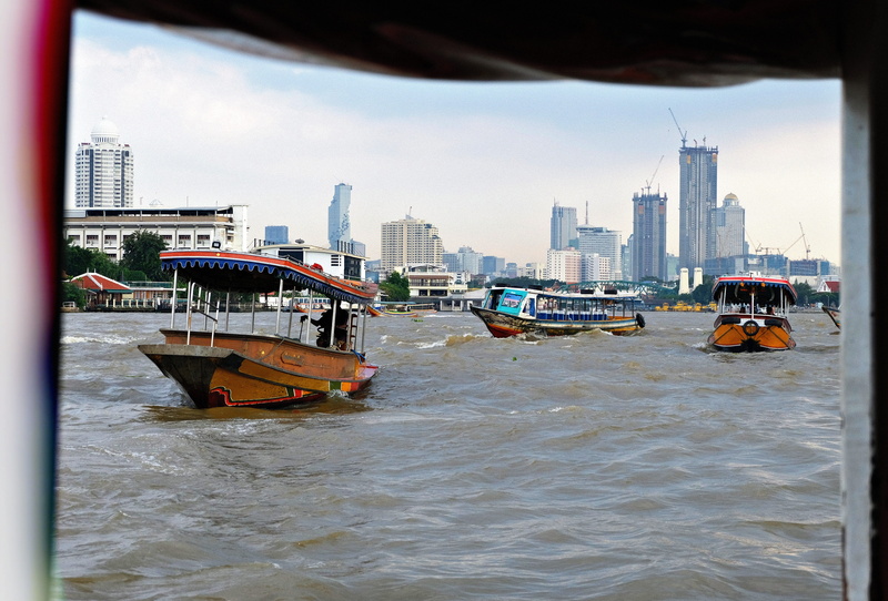 building, 5K, bangkok, cityscape, no people, chao phraya river, water, transportation, nature, skyscraper, bkk, choa phraya, outdoors, financial district