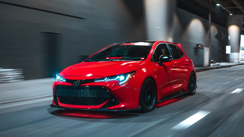 Toyota, Corolla, Super, Street, 4K