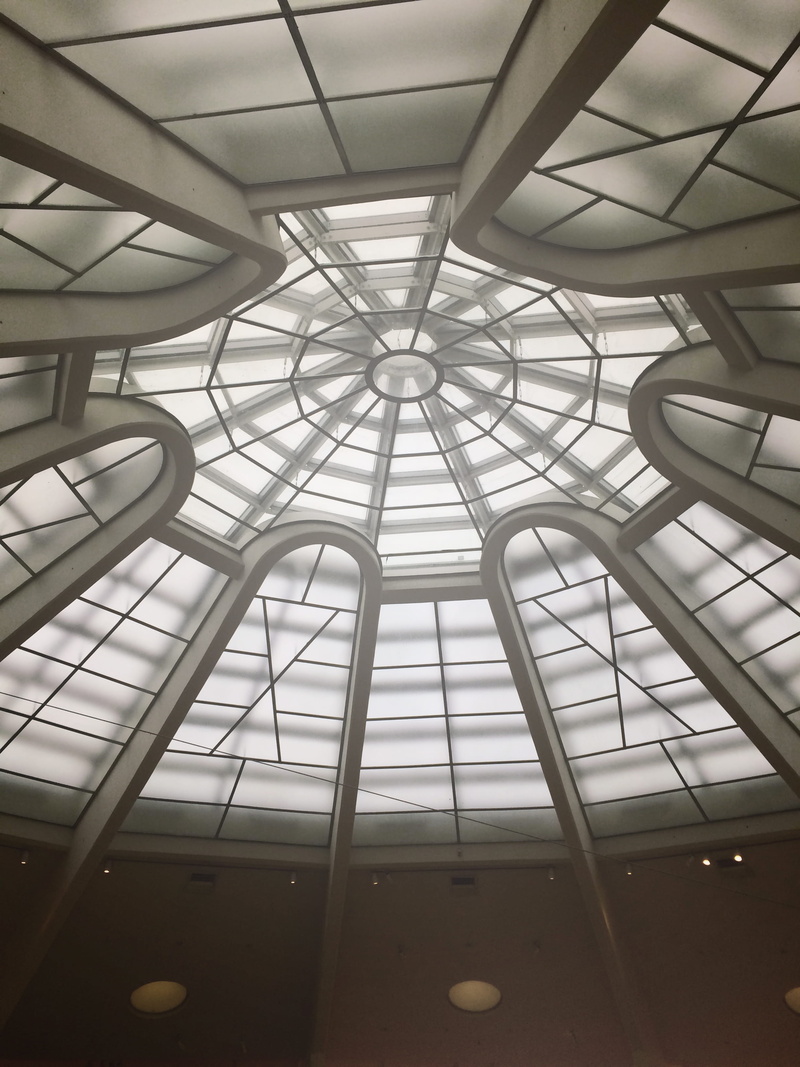 built structure, new york, united states, museum, solomon r. guggenheim museum, dome, glass - material, luxury, geometric shape, modern, day, 2K, architecture