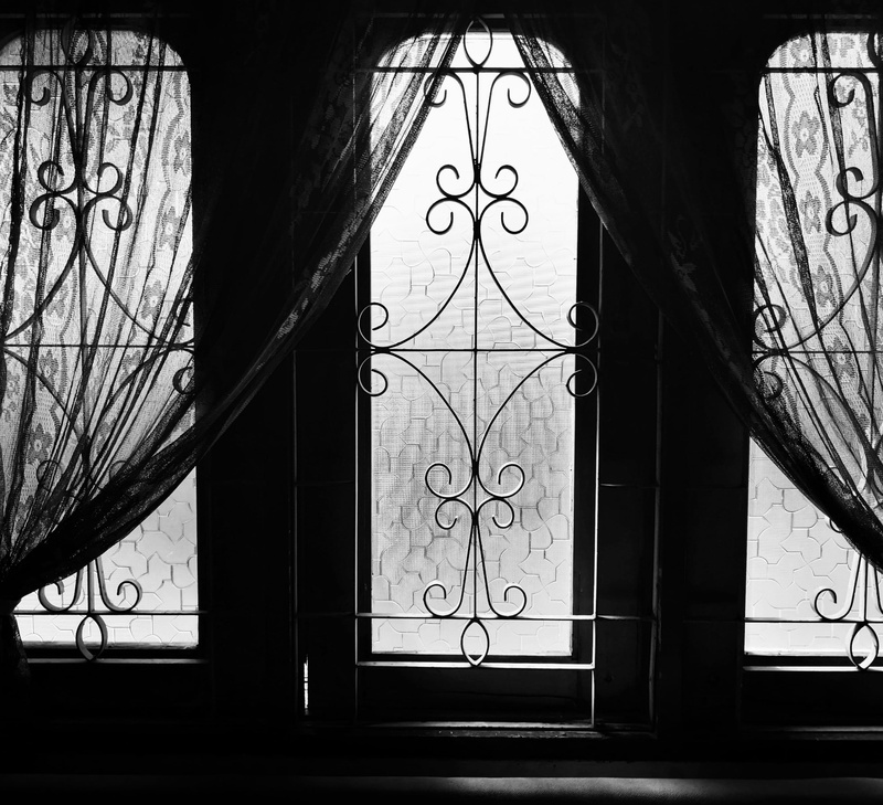picture window, art, no people, glass - material, 2K, building, window, art and craft, stained glass, glass, grille, architecture, french door, tree, indoors