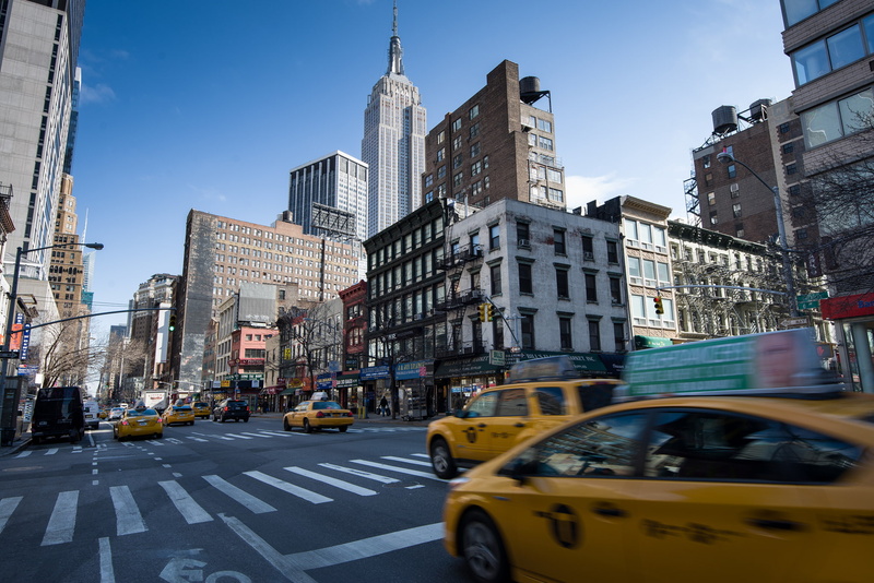 city Life, architecture, color Image, downtown District, New York, built Structure, people, transportation, tall - high, business, New York City, motor vehicle