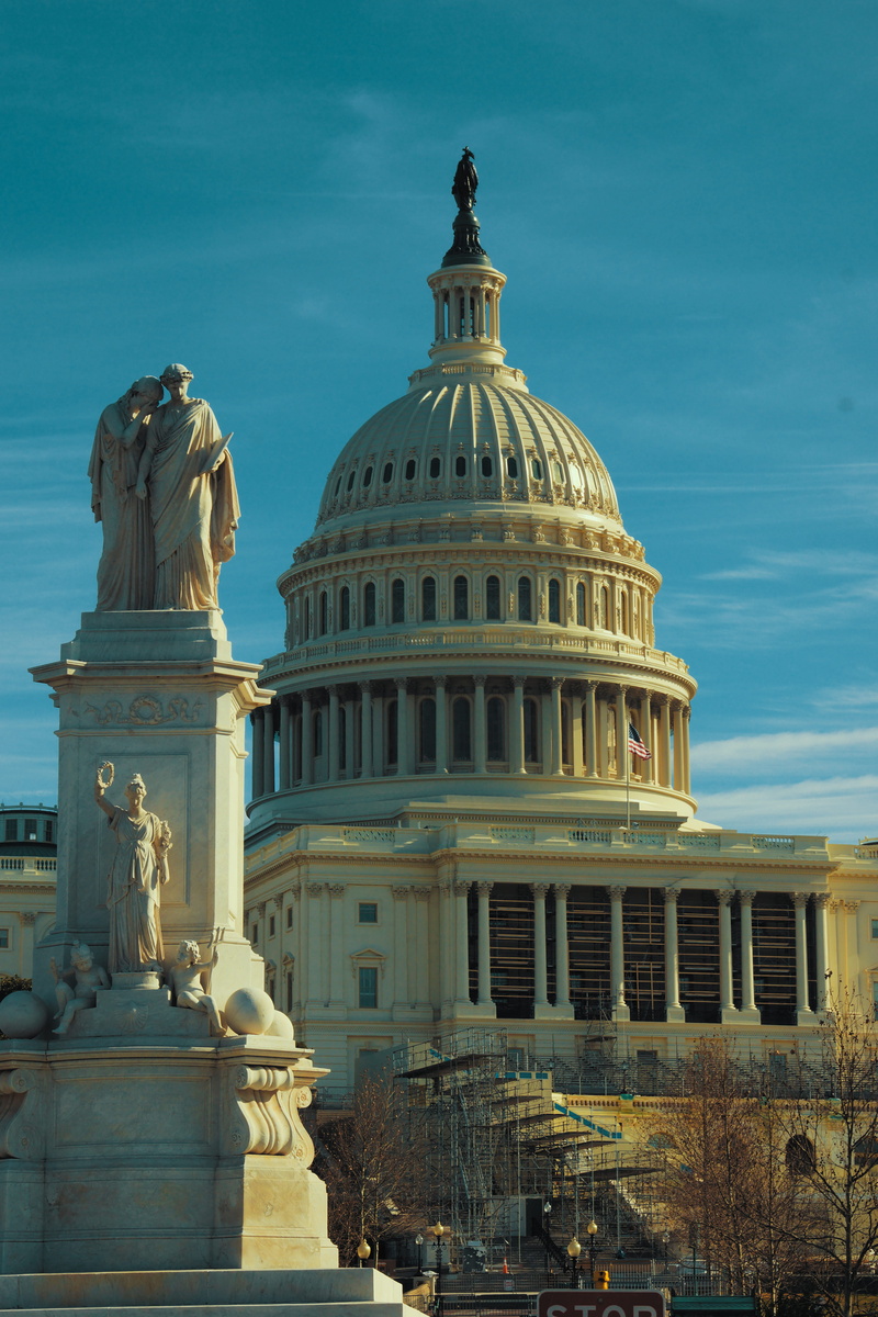 washington, travel destinations, government, sky, roadtrip, usa, dome, city, united states, history, human representation, 5K, male likeness, architectural column