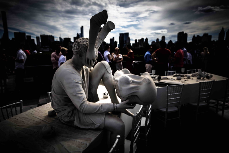 nyc, sky, summer2017, cityscape, happyhour, women, metart, architecture, united states, new york, the metropolitan museum of art, cloud - sky, large group of people