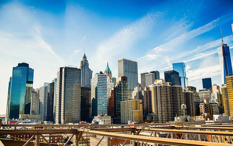 tower, office, 1080P, modern, financial district, built structure, skyscraper, nature, urban skyline, outdoors, sky, no people, architecture, cityscape
