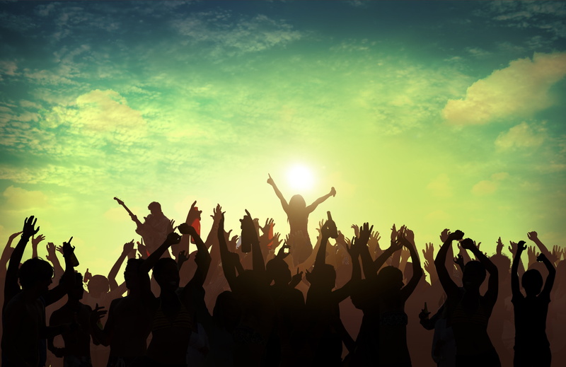 nightlife, festival, men, sunset, adult, lifestyles, enjoyment, togetherness, arts culture and entertainment, music, rock music, nature, people, human arm