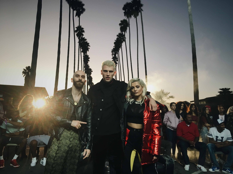 4K, people, togetherness, real people, portrait, built structure, sky, front view, music, young adult, nature, standing, bonding, hd, sunlight, machine gun kelly