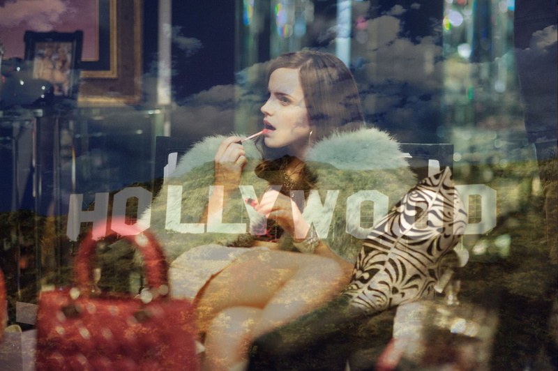Emma Watson, fur coats, Hollywood, 1080P, The Bling Ring, movies, hoop earrings, actress