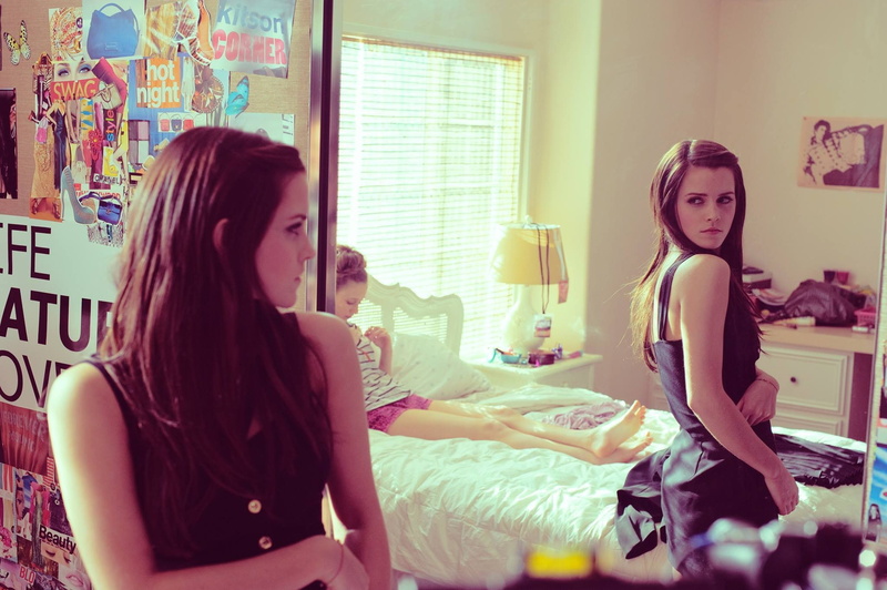 movies, The Bling Ring, 1080P, women, mirror, brunette, Emma Watson, reflection, anime