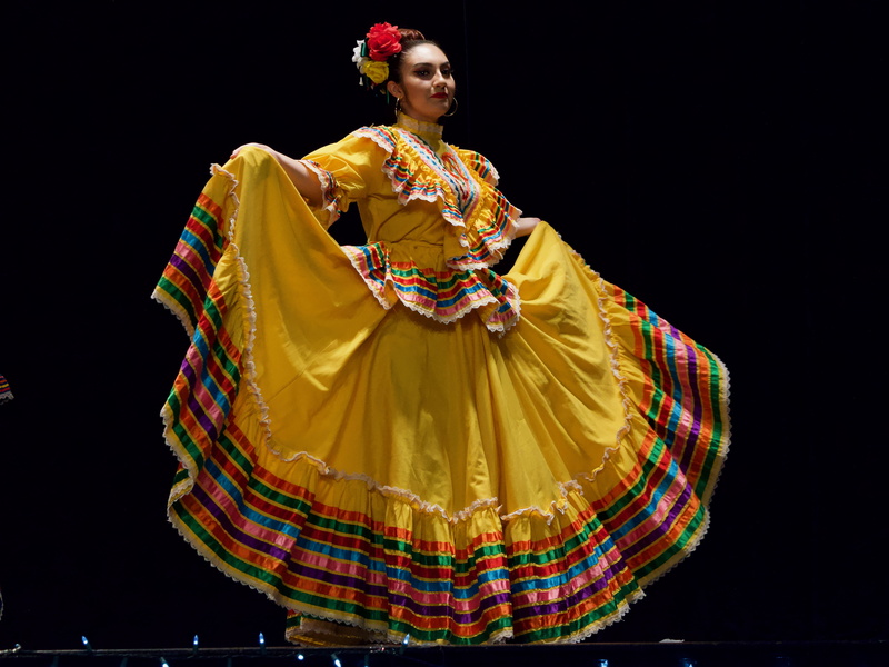 mexico, jalisco, fashion, dancing, traditional clothing, stage, human, girl, adult, flamenco, portrait, dance, indoors, traditional, young adult, costume