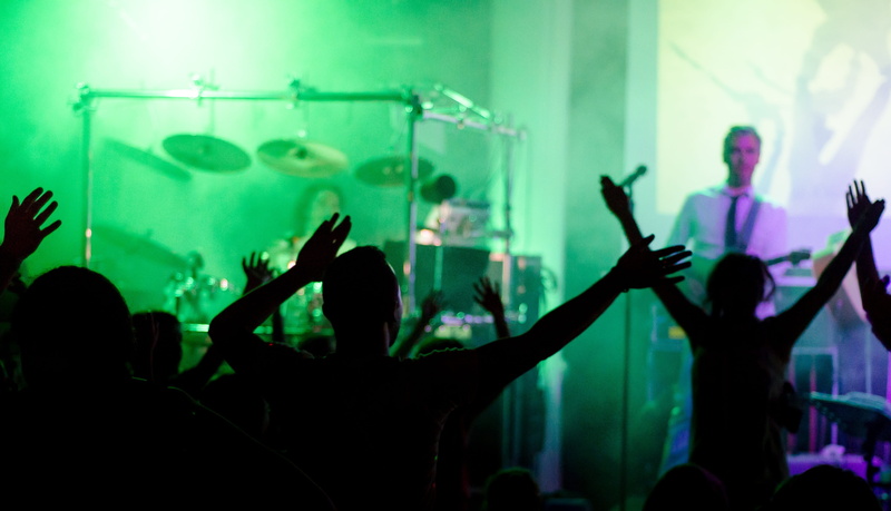 human arm, pop, 4K, music festival, audience, night, party, fan - enthusiast, star, event, performance, nightlife, large group of people, spectator, guitar