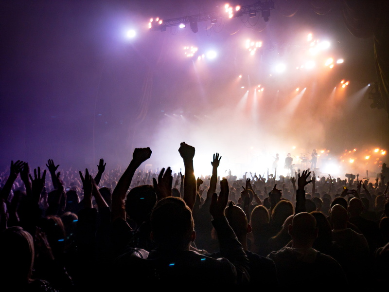 applauding, limb, nightlife, music, spectator, night, arms raised, stage - performance space, large group of people, stage, audience, performance, human limb