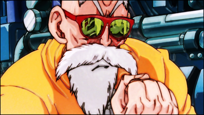 Dragon Ball Super, trippy, Dragon Ball, Dragon Ball Z, Master Roshi, 1080P