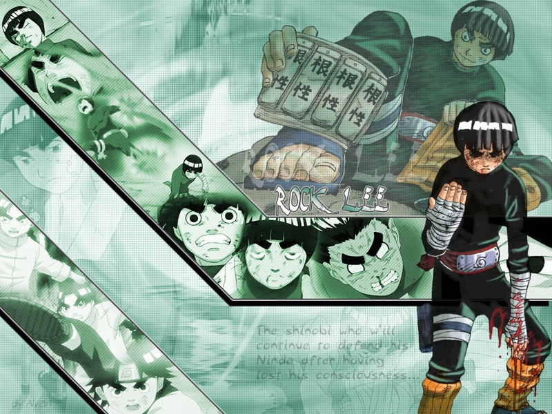 hd, shippuden, lee, x, anime, naruto, 480P, art, rock