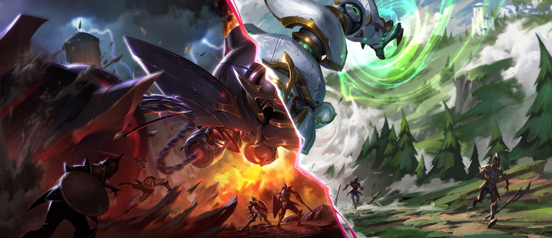 Blitzcrank, Art, Artwork, League Of Legends, 4K, Launch Paragon, Launch Rogue, Splash, LoL