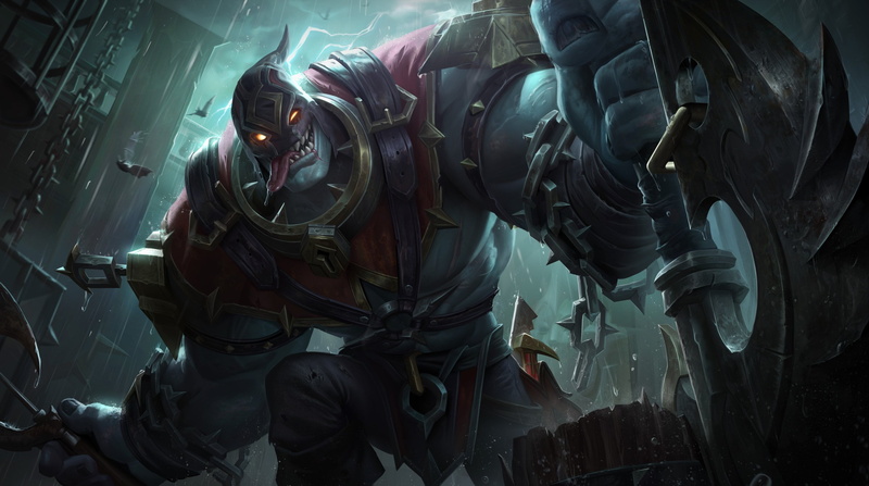 Dr. Mundo (League of Legends), Riot Games, digital art, League of Legends, 2K, Dr. Mundo, Executioner Mundo